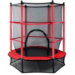 Trambulina DELUX MINI 140 cm + plasa de siguranta Trambulina DELUX MINI 140 cm + plasa de siguranta